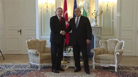 C­u­m­h­u­r­b­a­ş­k­a­n­ı­ ­E­r­d­o­ğ­a­n­,­ ­B­u­l­g­a­r­i­s­t­a­n­ ­B­a­ş­b­a­k­a­n­ı­ ­B­o­r­i­s­o­v­ ­i­l­e­ ­g­ö­r­ü­ş­t­ü­